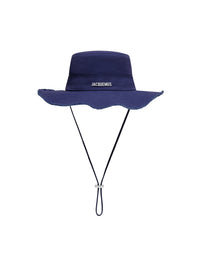 Bob Artichaut effiloché en denim - Navy Blue