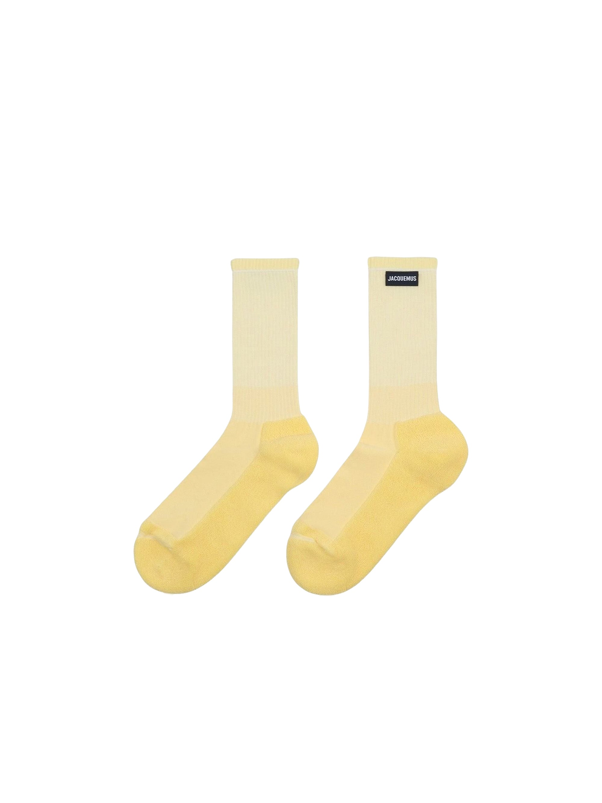Chaussettes À L'envers - Light Yellow