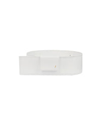 Ceinture Pichoto en cuir - White
