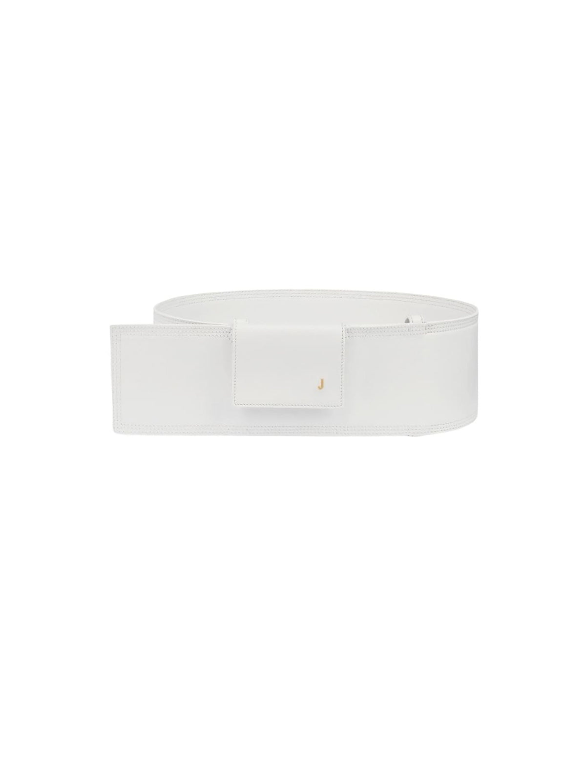 90€ / 1 sold //1 QTY / ST100%   Ceinture Pichoto en cuir - White