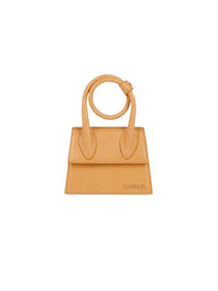 Sac Chiquito Nœud en cuir - Camel