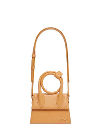 Petit sac Chiquito Nœud en cuir - Camel
