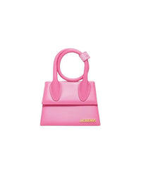 Sac Chiquito Nœud en cuir - Pink