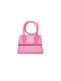 Sac Chiquito Nœud en cuir - Pink