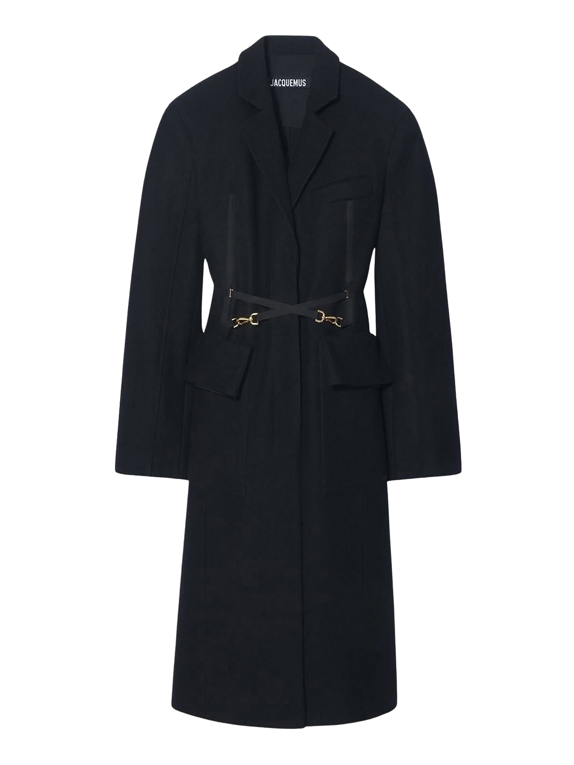 Manteau Soco en laine - Black