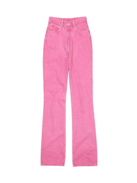 The De-Nîmes Jeans - Pink & White