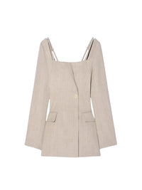 BEIGE LA ROBE MANIU