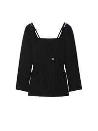 Robe Maniu en laine - Black