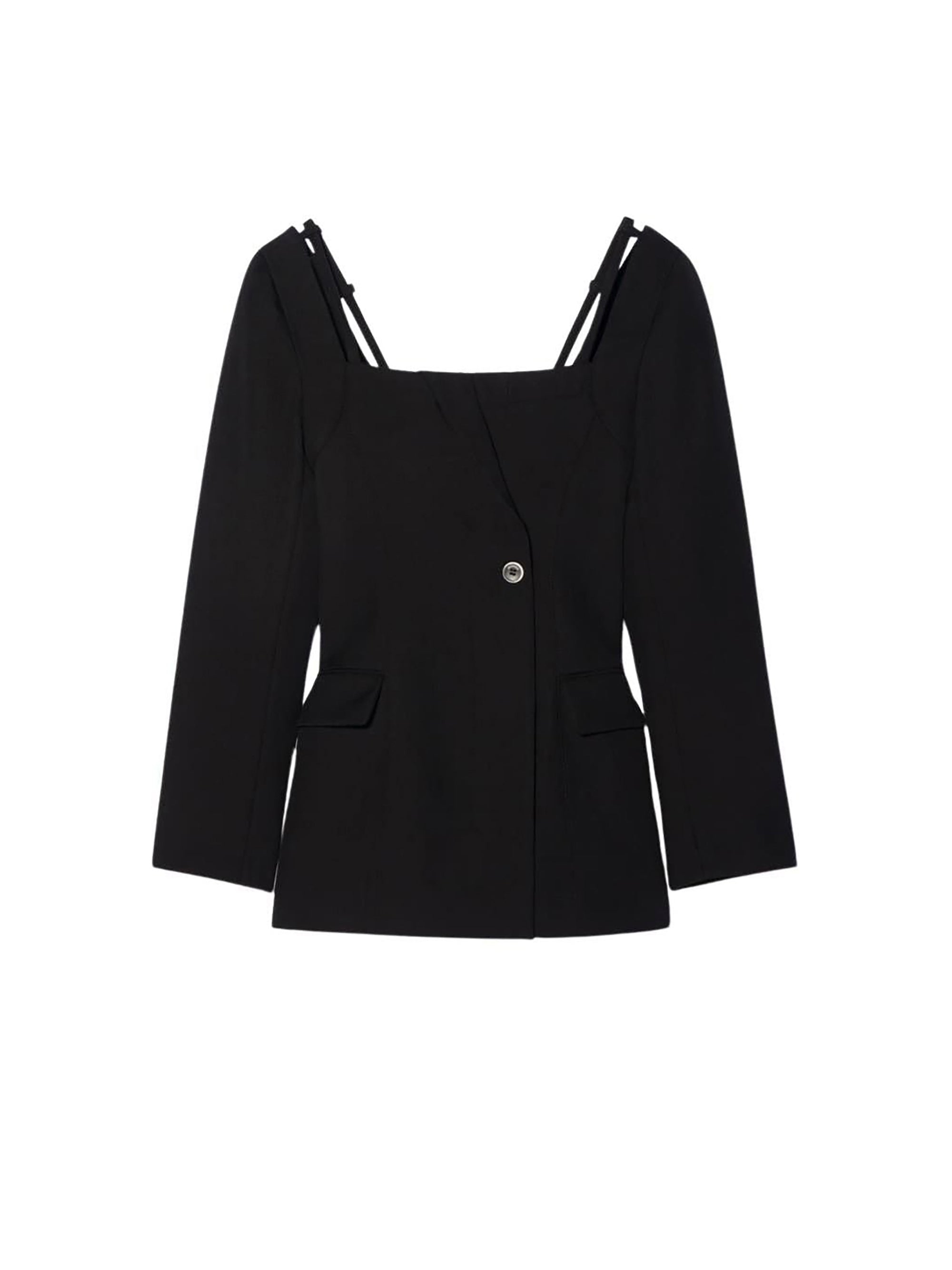 Robe Maniu en laine - Black