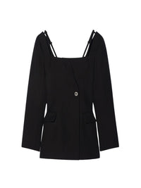 Robe Maniu en laine - Black