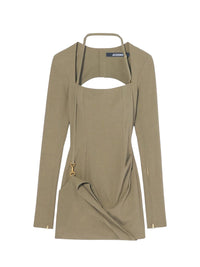 Robe courte Esca - Khaki