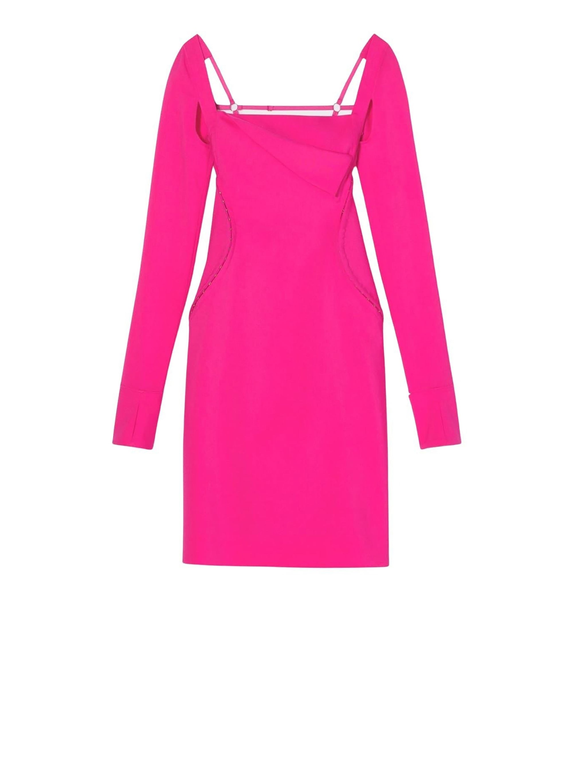 Robe Cerro en laine - Pink
