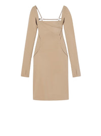 Robe Cerro en laine - Beige