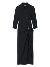 Robe Jocou en laine - Black
