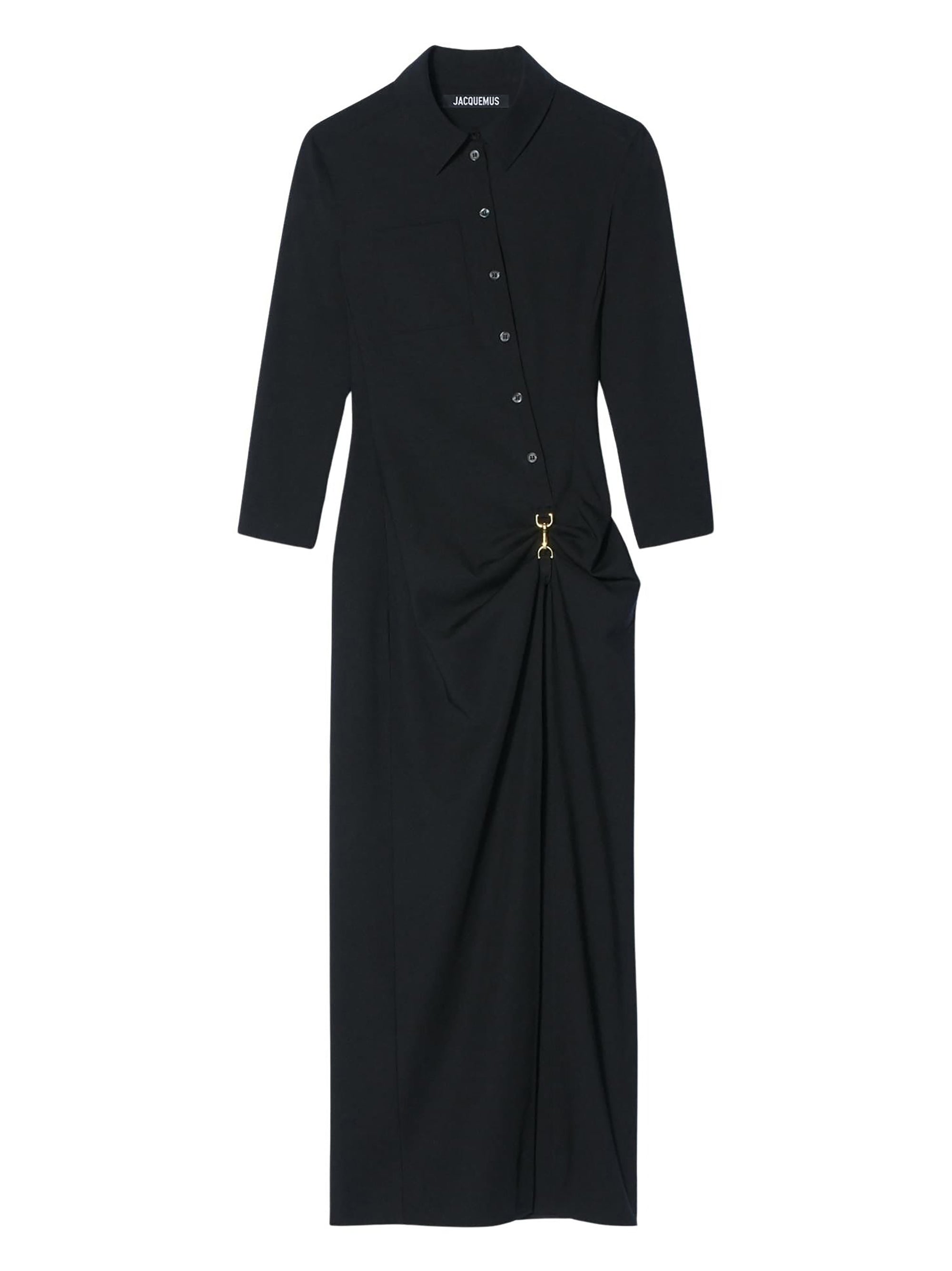 Robe Jocou en laine - Black