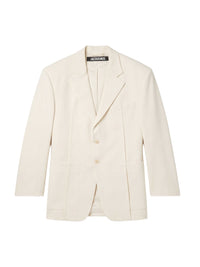 220€ / 2 sold //2 QTY / ST100%   Blazer en laine mélangée - Off White