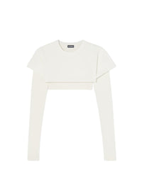 OFF-WHITE LE DOUBLE TSHIRT