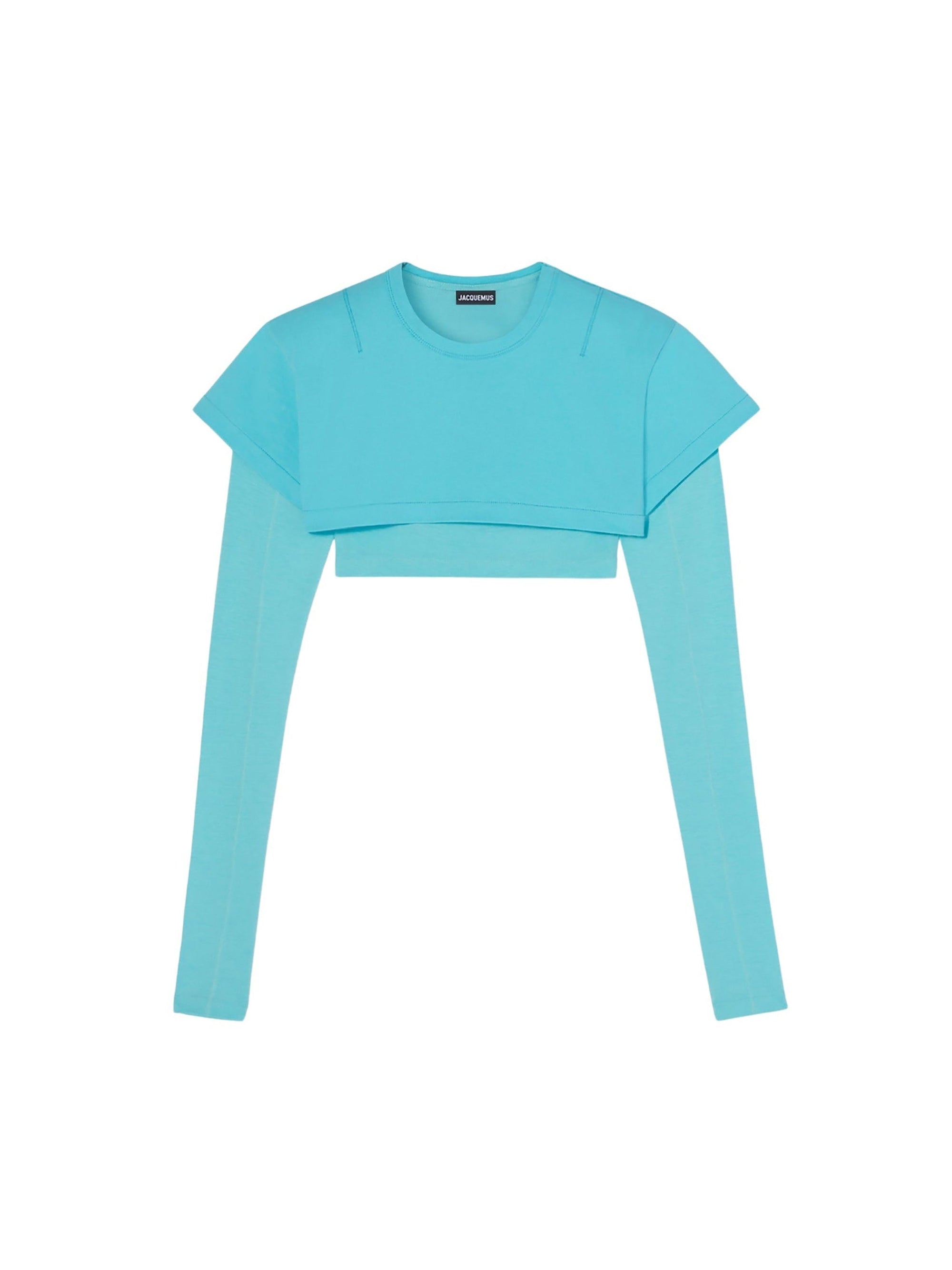 TURQUOISE LE DOUBLE TSHIRT