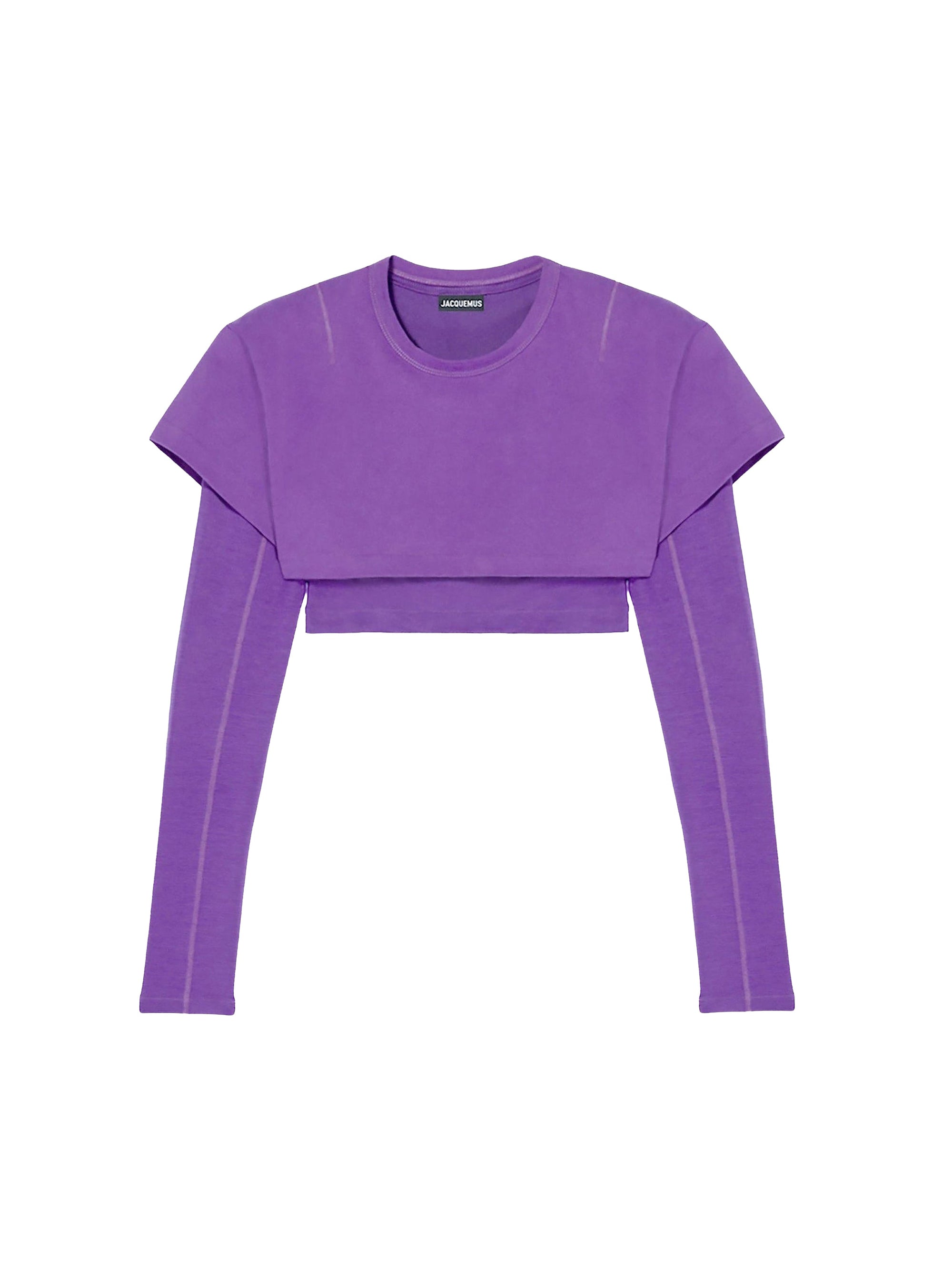 PURPLE LE DOUBLE TSHIRT