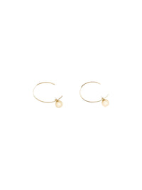 Boucles d'oreilles créoles Neve - Light Gold