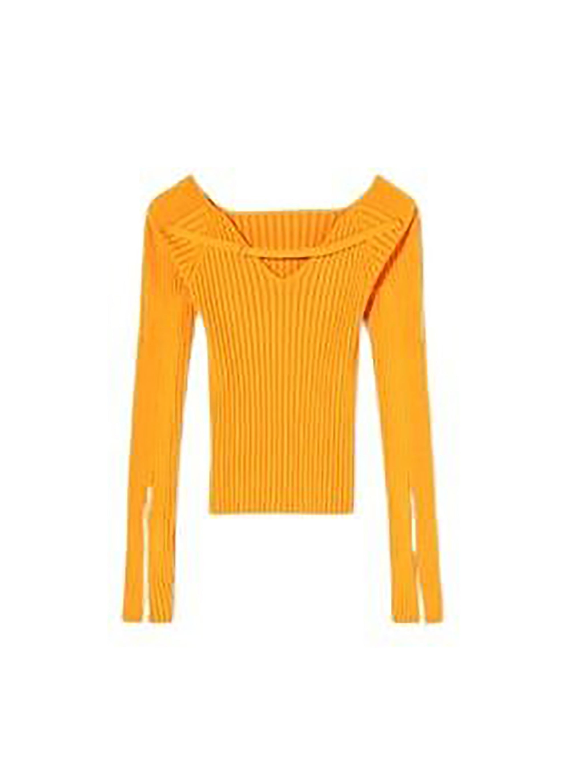 Haut en maille Oro - Orange