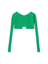 55€ / 0 sold //8 QTY / ST0%   Cardigan Pralu en maille - Dark Green