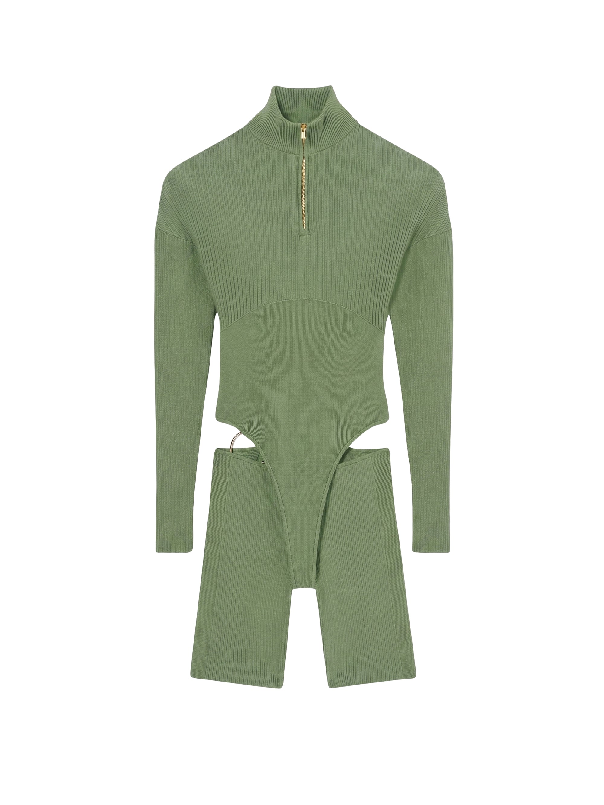 Body Bormio à découpes - Khaki