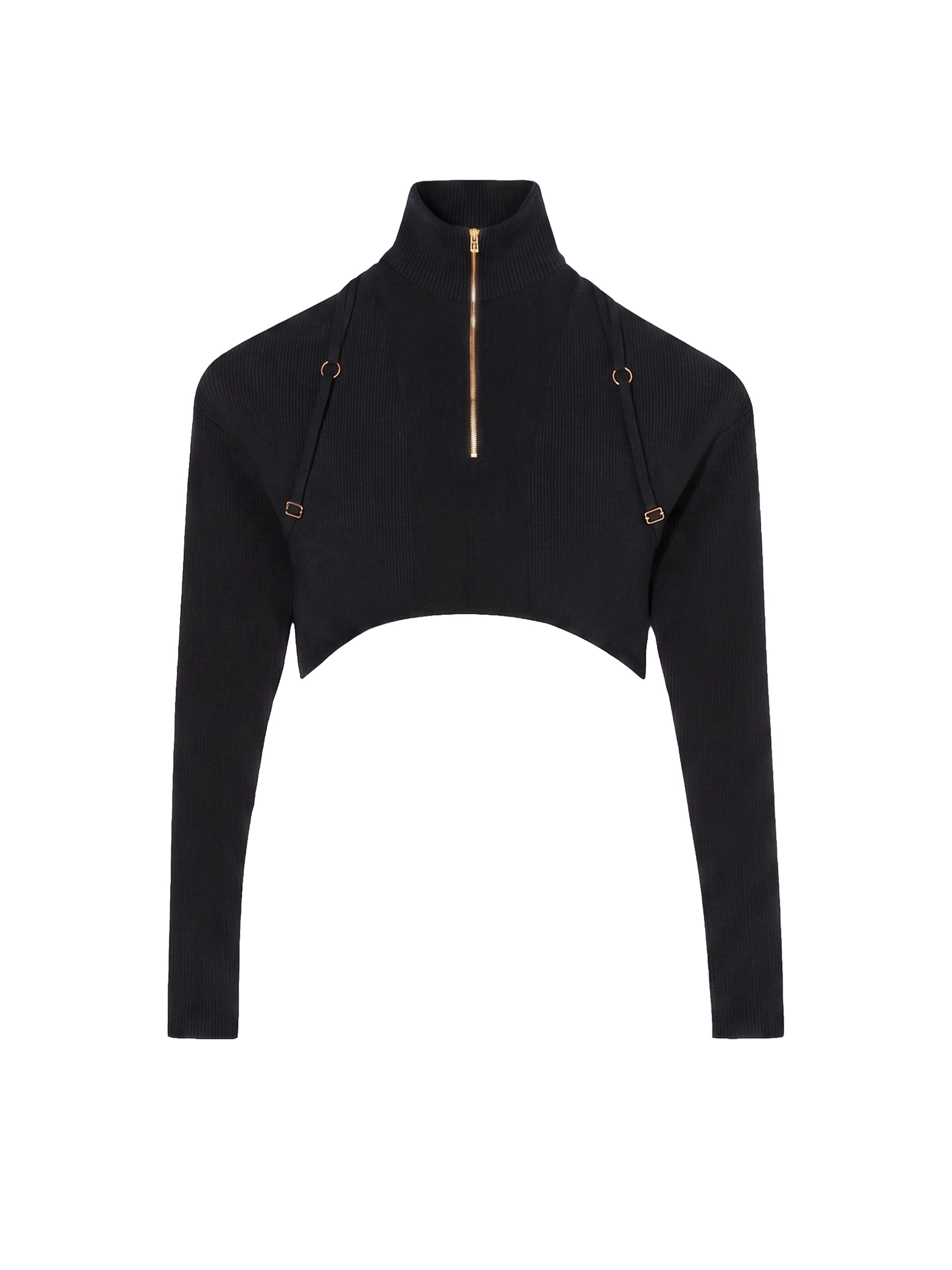 Haut en maille Bormio - Black