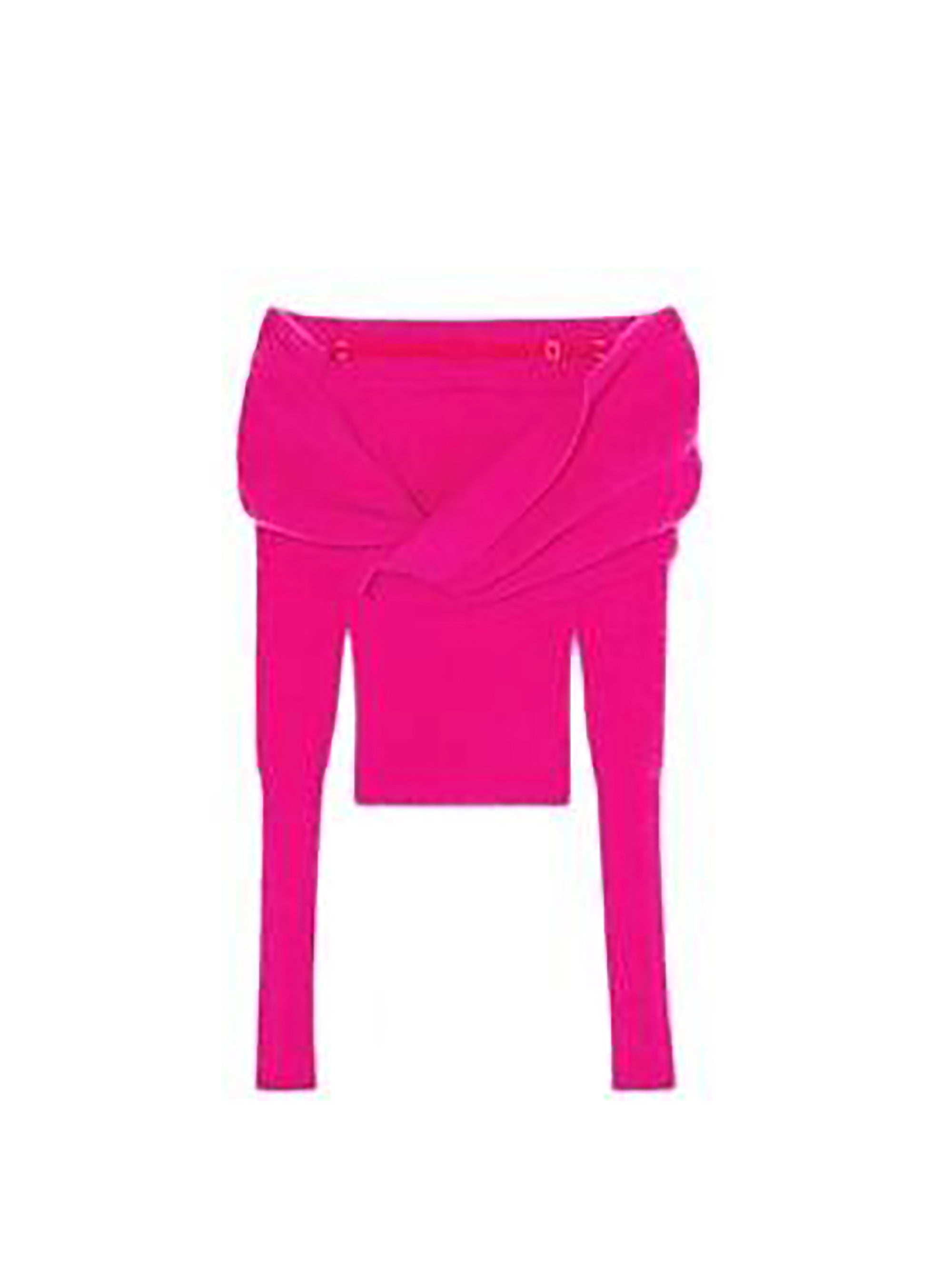 Haut Ascua en laine - Pink