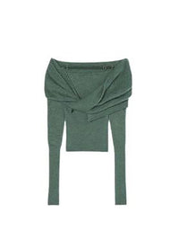 Haut Ascua en laine - Green