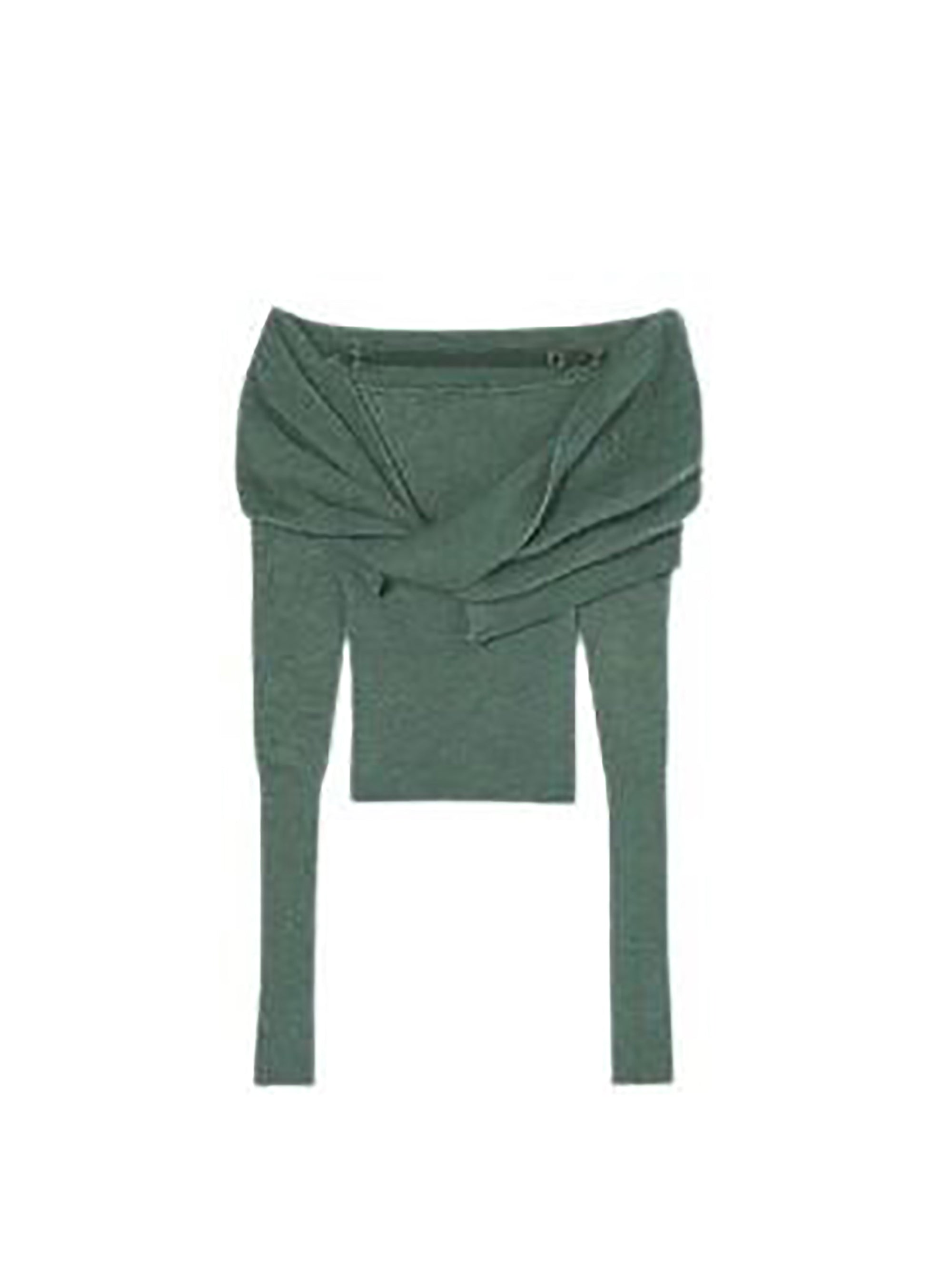 Haut Ascua en laine - Green