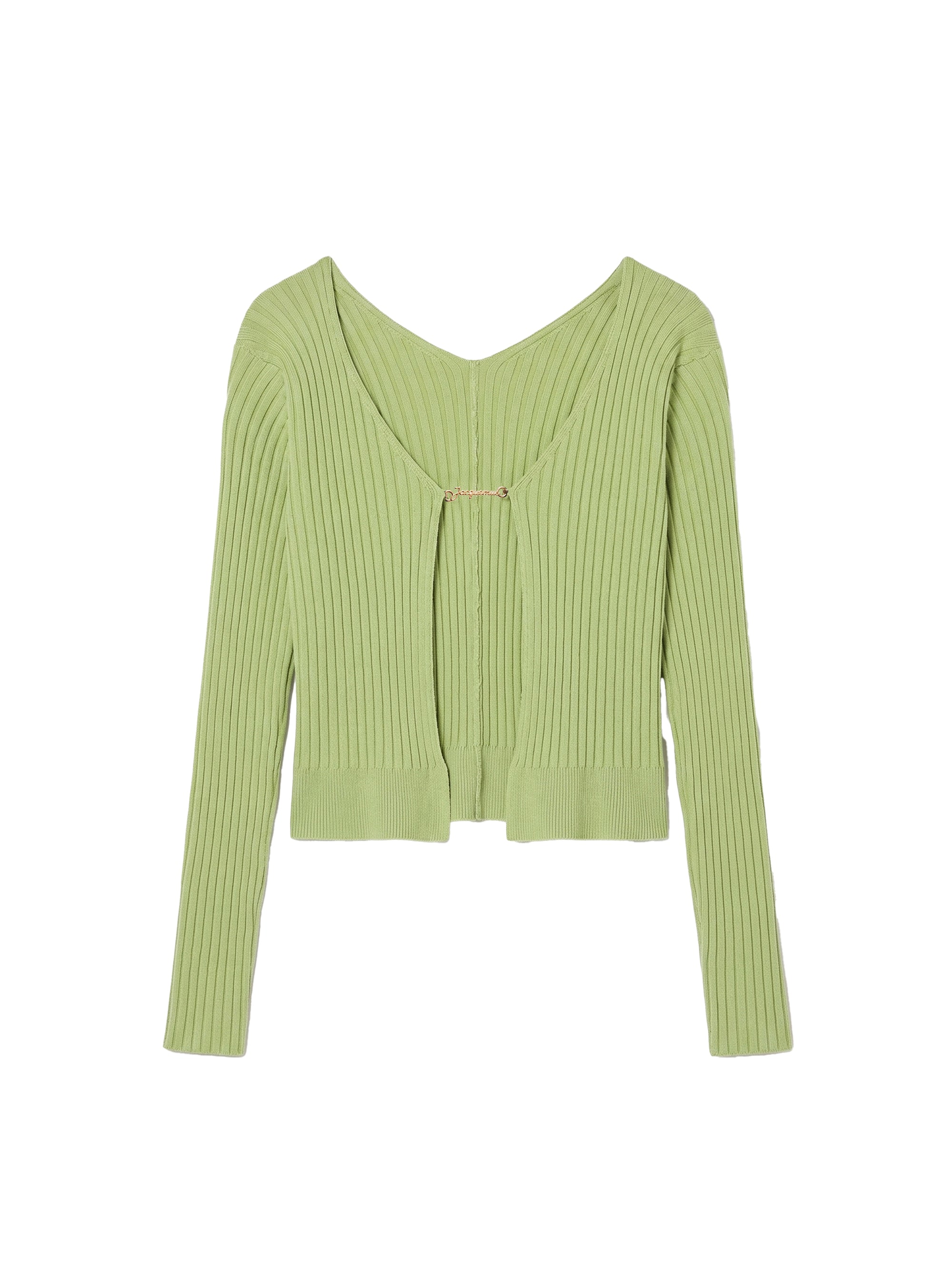 Haut en maille Pralu longue - Light Green