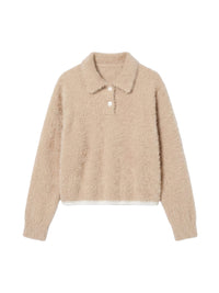 Polo Neve en maille - Beige