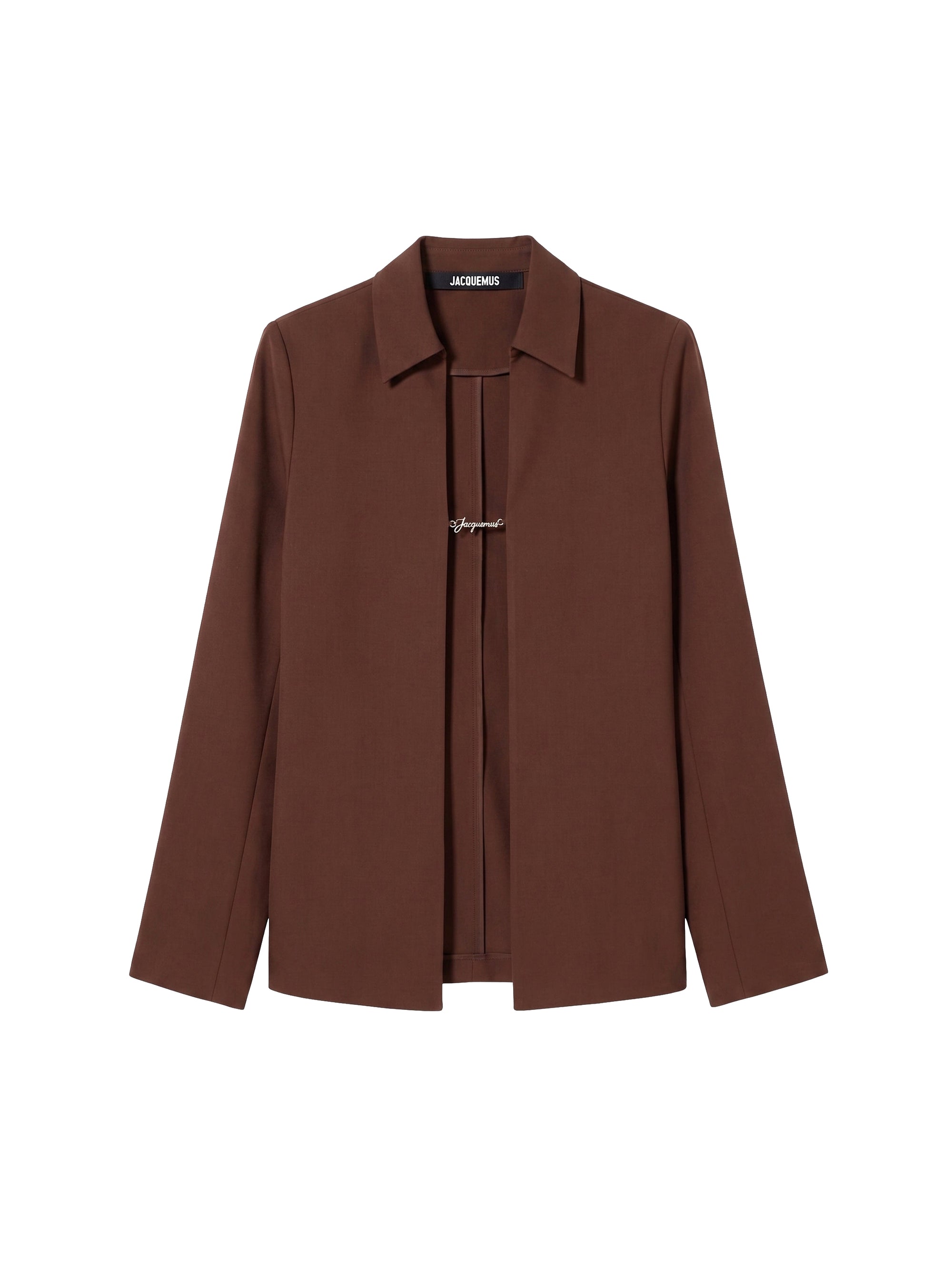 Chemise Notte satinée - Dark Brown