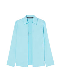 90€ / 3 sold //11 QTY / ST27%   Chemise Notte satinée - Turquoise