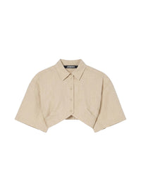 Chemise Ballu courte - Beige