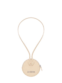 Porte-monnaie Pitchou en cuir - Ivory
