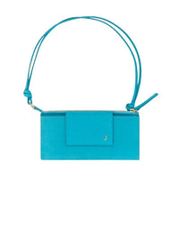 Sac Pichoto en cuir - Turquoise
