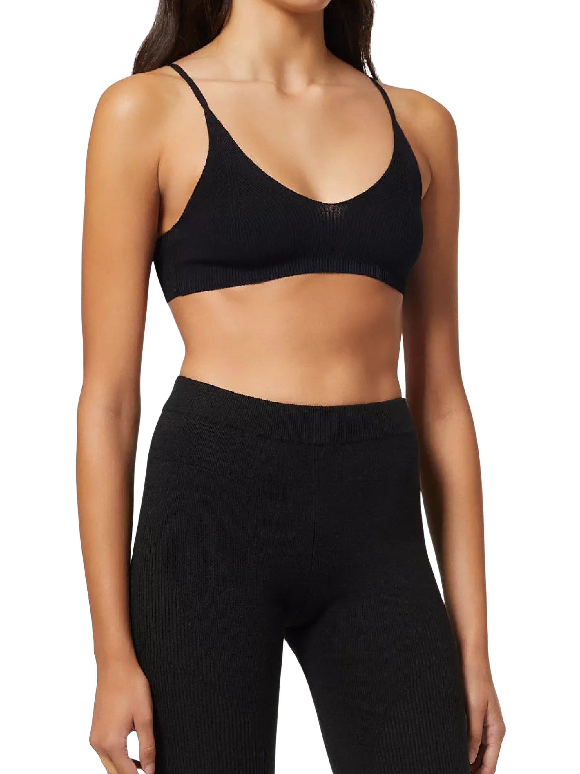 Brassière Valensole en maille - Black