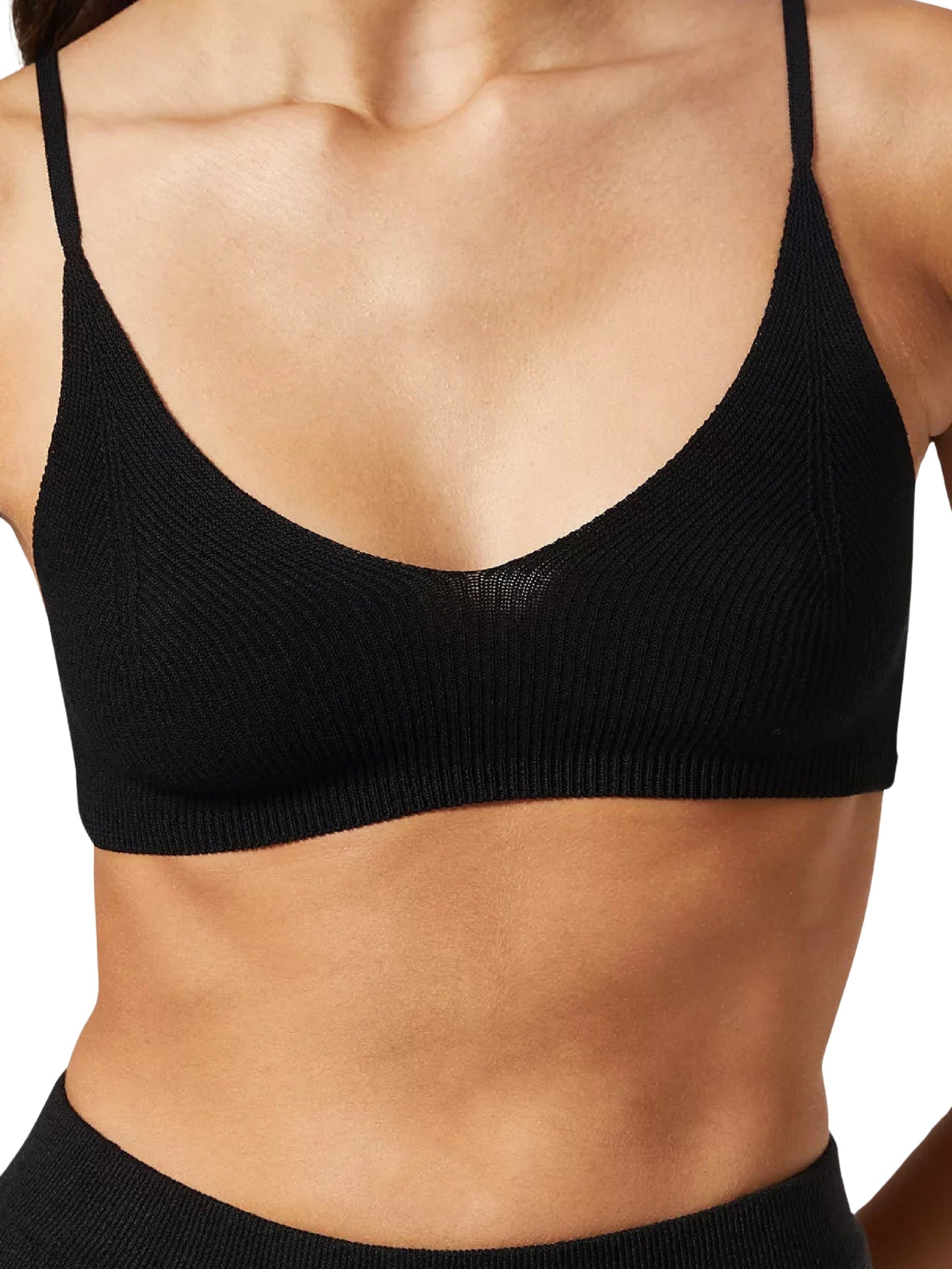 Brassière Valensole en maille - Black