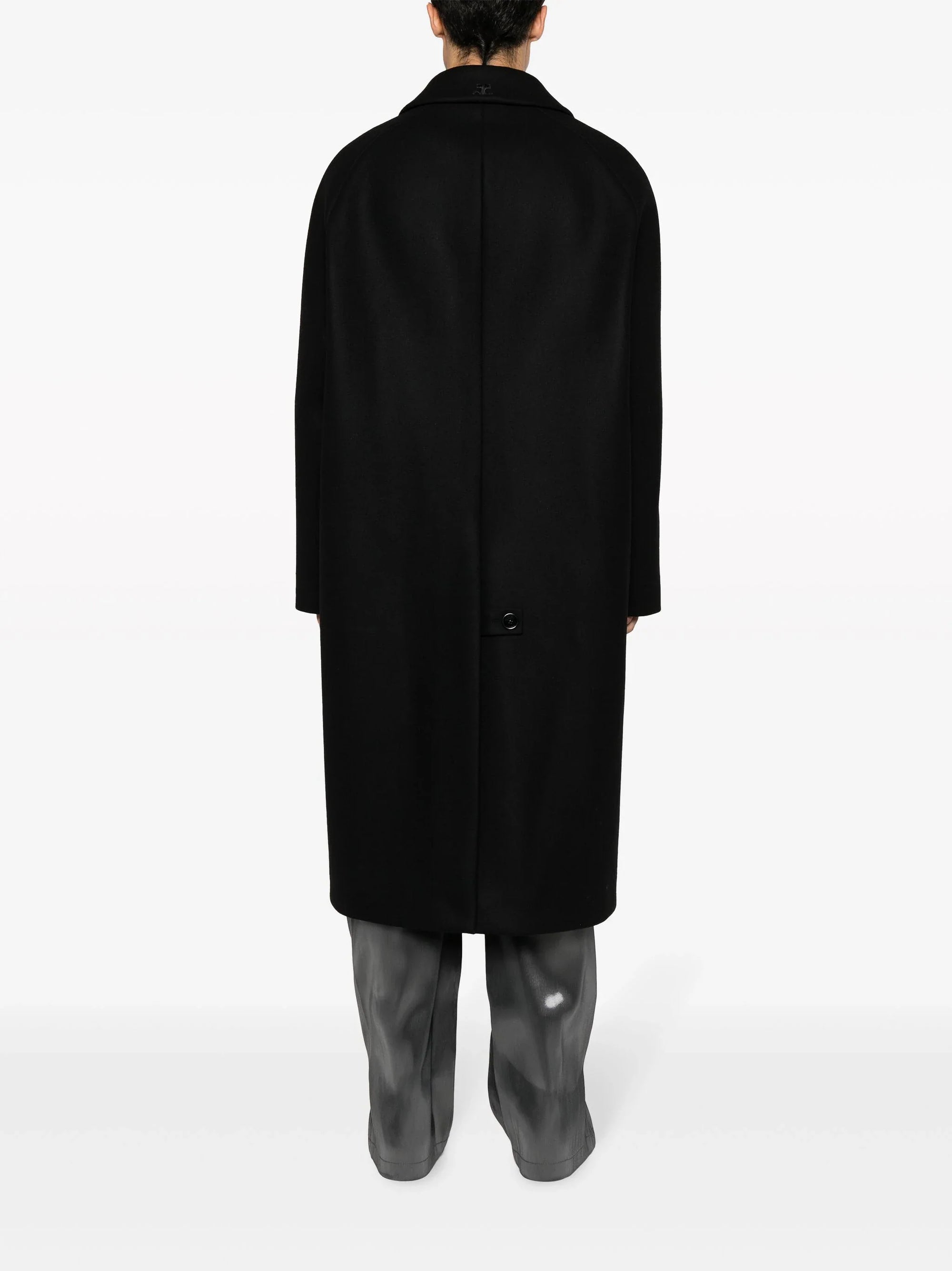 8pcs RELIQUAT 590€ / Manteau en laine - Black