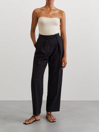 Bustier en cachemire - Blanc