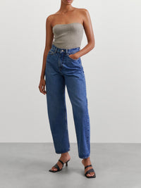 Bustier en cachemire - Gris