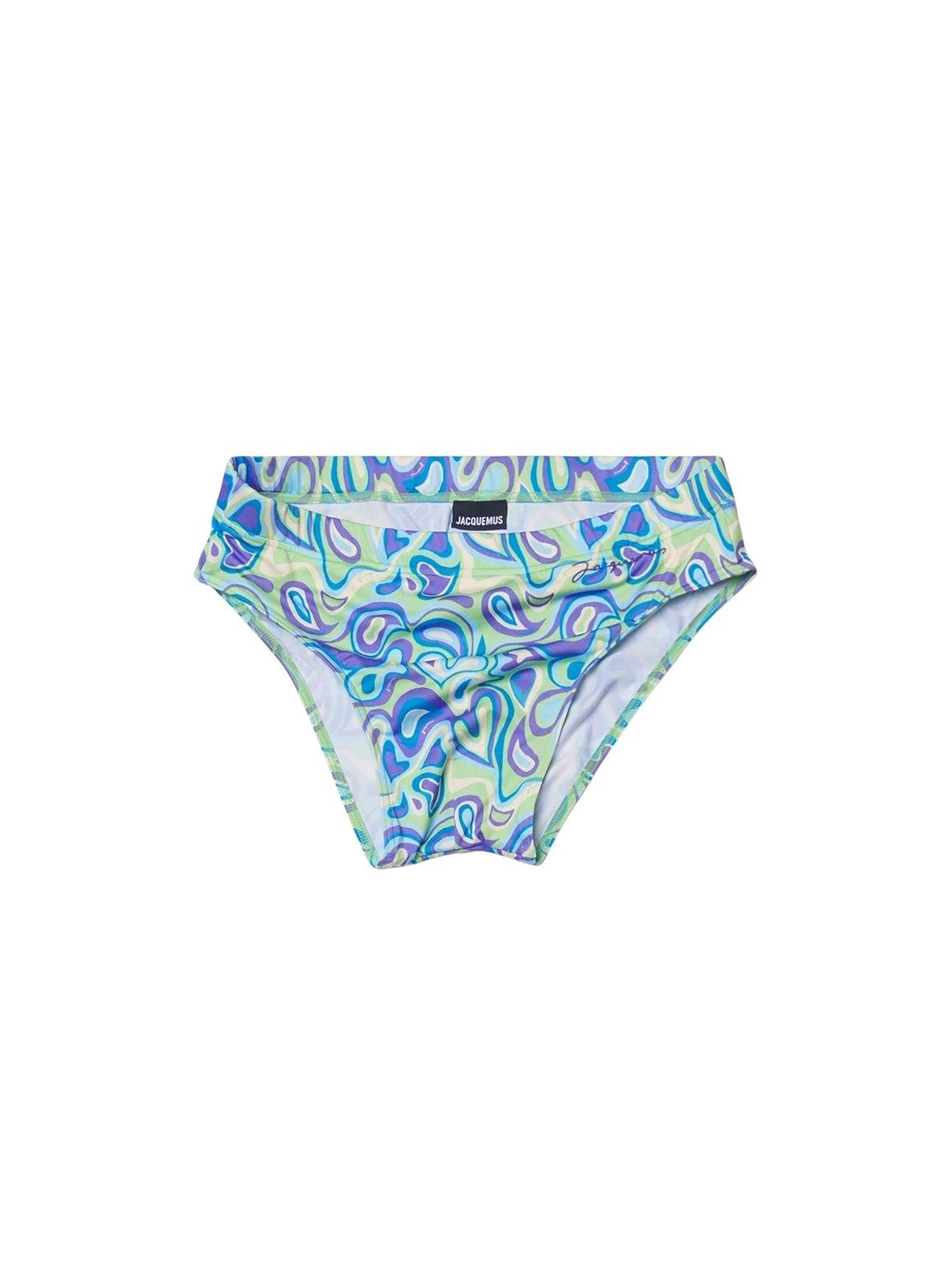 Bas de maillot de bain - Print Purple Paisley