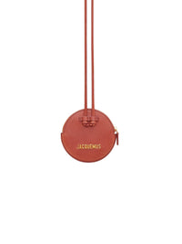 Porte-monnaie Pitchou en cuir - Dark Red