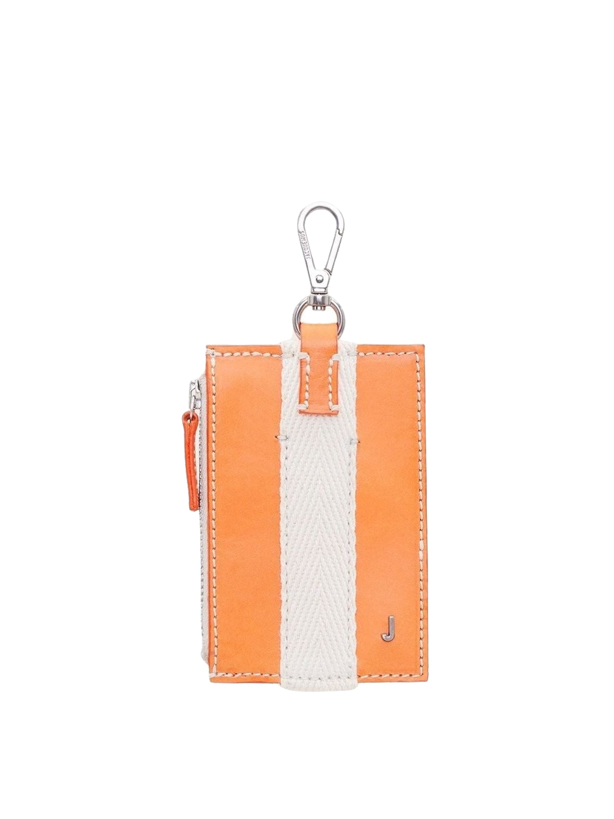 Porte Grain en cuir - Orange