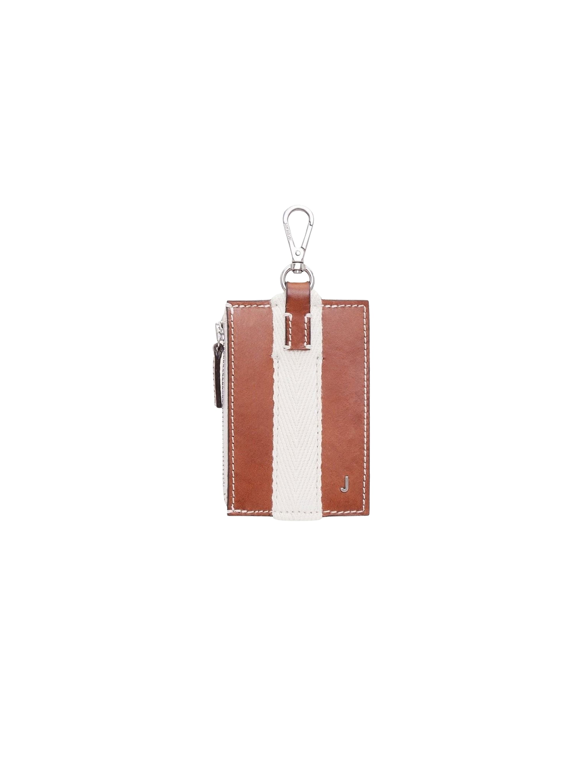 Porte-clés Grain en cuir - Brown