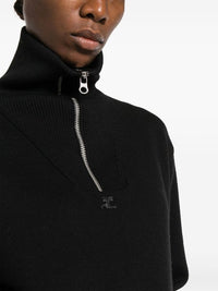 10pcs RELIQUAT 250€ / Pull trucker en laine - Black