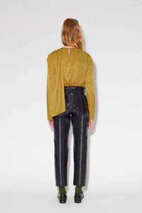 Blouse Blanche en jacquard - Olive