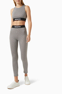 Legging Bodyline monogramme - Monogram Noir